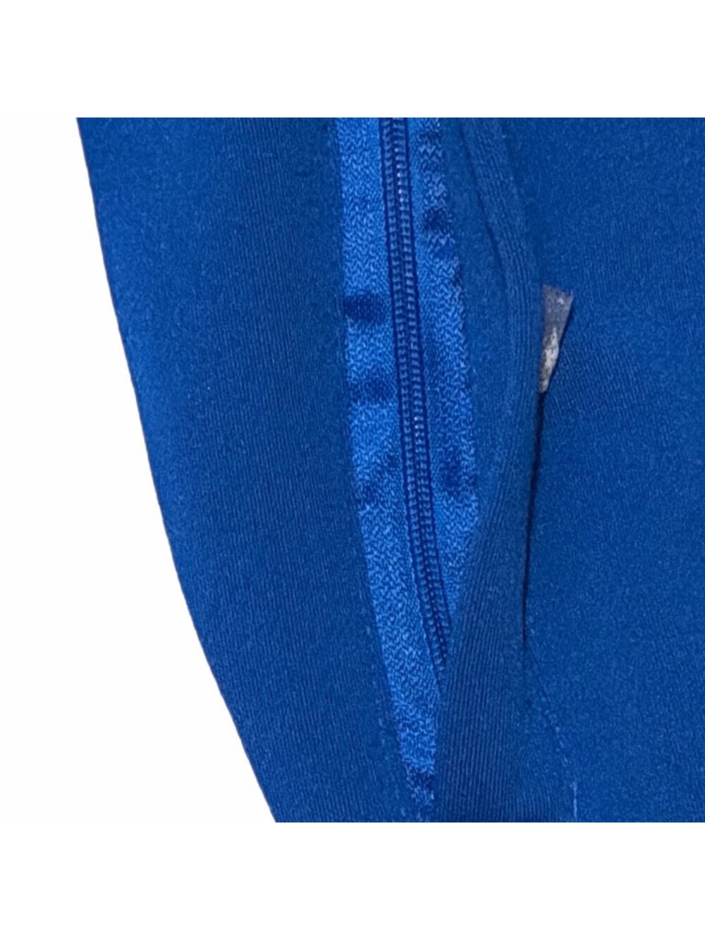 Screenshot Jacket Mens XL Blue Track White Stripe Y2K Rapper Soccer Athleisure - Picture 12 of 14
